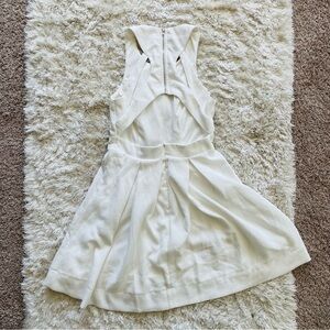 Lulu's White Backless Dress